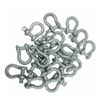 20 Pcs 5/16" Screw Pin Anchor Ring Bow Shackle Galvanized Drop Forged Marine. Fixed Price $31.50.