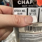 Nos Salisbury Chafe Guard CG61 14 Inch Long White 3/8 Id Up To Line Pair. Fixed Price $8.00.