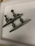 Set Of 2 6 Inches Marine Stainless Steel Cleats For Deck & Boat Sea Ray. Fixed Price $49.00.