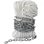 New Vevor Anchor Rode And CHAIN,15' X 5/16" Boat CHAIN,1/2" 200' Nylon. Fixed Price $92.65.