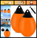 Round Boat Mooring Buoy 10/12/15" - Inflatable Fender Dock Bumper For Yachts &. Fixed Price $77.99.