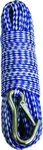 Attwood 11722-2 Anchor Line 1/4"X100' Poly Blue & White With Hook. Fixed Price $23.95.