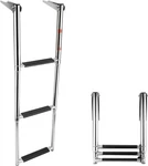 Amarine-made 3 Step Stainless Steel Telescoping Boat Ladder Swim New. Fixed Price $46.99.