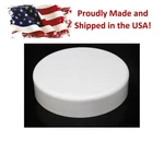 White Marine Dock Piling Flat To 14" - Plyon Post Cover Caps. Fixed Price $9.49.