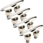 Amarine Made 4PCS 6" Stainless Steel Boat Deck Retractable Pull Up Cleat. Fixed Price $99.99.