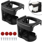 2X Folding Drink Holders Marine Boat Campervan Car Cup Stand Phone Storage. Fixed Price $9.95.
