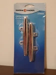 Marine Raider Open Base Cleats 2-PACK Chrome Plated Zinc 4.5" Length. Fixed Price $8.97.