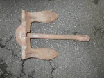 Vintage Anchor With Cast Iron 12 Lb. Fixed Price $50.00.