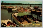 Vintage Marina Boats Postcard Anchor Dexter Press West Nyack. Fixed Price $14.00.