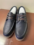 Nwt Johnny Bigg Anchor Leather Boat Shoes Navy J213FWC200 Size UK12-US13 N150. Fixed Price $94.88.