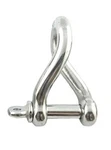 Stainless Steel 316 Twist Shackle 5/16" (8MM) Marine Grade. Fixed Price $6.76.