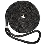 New England Ropes C5054-20-00015 5/8" Double Braid Dock Line Black 15'. Fixed Price $53.97.