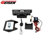 Utv 4500LB 12V Electric Winch Mount Combo Rope Kit For Polaris Rzr Pro Xp 20-26. Fixed Price $269.99.