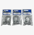 Whitecap S-1532P, Hot Dipped Galvanized Steel Shackle 3/8'' Pack. Fixed Price $24.99.