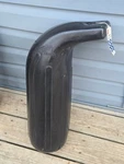 Taylor Made Low Freeboard Inflatable Vinyl Fender 7" X 23" Metallic Black #31008. Fixed Price $69.99.