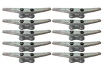 6 Inch Dock Cleats, 10-PACK Galvanized Iron Boat For Marine Decorati.... Fixed Price $51.99.