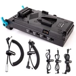 Kocackoo V-mount Lock Battery Plate Power Supply Splitter Adapter With 15MM.... Fixed Price $107.81.