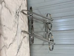 89 Bayliner 2455 Boat Taylor Made Bumper Fender Holder Basket Stainless Steel. Fixed Price $220.00.