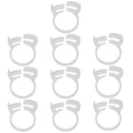 10-PACK Double Gripping Nylon Hose Clamps, 1" 24.8-27.2MM Snap Ad.... Fixed Price $16.12.