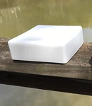 Marine Dock Piling & Post 5.5" Ez-install (flexible) Square Cap White. Fixed Price $8.99.