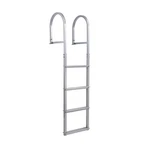 Aluminum Dock Ladder Boat Removable 4 Steps With 500LBS Load. Fixed Price $81.16.