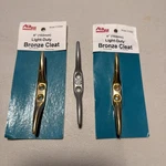 Sea Fit Cast Bronze Boat Cleats/ Light Duty/ 4 Inch + Wilcox 1/2" - 3. Fixed Price $24.99.