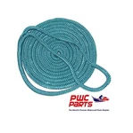 Seachoice Double Braid Dock Line 50-39791 1/2" Width X 15' Length Teal. Fixed Price $34.95.