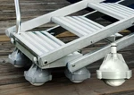 (new) Ez Stair Rollers Wheels Fits Marquipt Sea Marine Yacht Boarding (4). Fixed Price $348.95.
