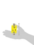 Hubbell Wiring HBL328DCR 30A 28V Locking Receptacle Yellow. Fixed Price $68.00.