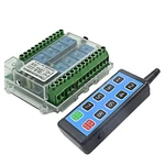 Power Supply 8 Channel Wireless RF433MHZ Remote Control Switch Relay Module. Fixed Price $33.99.