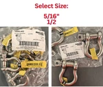 National Hardware Stainless Steel Anchor Shackles - Choose Size/style/qty. Fixed Price $22.49.