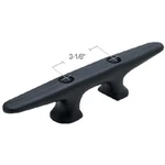 Seachoice 10 Inch Black Plastic Hollow Base Cleat For Boats And Docks. Fixed Price $22.07.