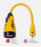 New Marinco Eel Detachable Pigtail Adapter, 15A, 1875W, 125V, P15-30RV. Fixed Price $59.95.