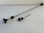 Seasense Boat Telescoping All-round Stern Light Chrome W/base 26-48" Pole. Fixed Price $29.00.