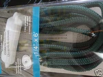 Fender Lines 1/4" X 6FT Eye Splice Forest Green 2PAC 40851 Seachoice Marine Sale. Fixed Price $12.49.