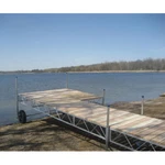 Patriot Docks Roll Patio Boat Lake With Cedar Decking 16, 24, 32, 40 Ft. Fixed Price $4705.87.