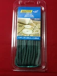 Fender Line Pair 1/4" X 6' Forrest Green Double Braided Nylon Seachoice 40851. Fixed Price $9.99.