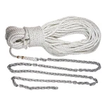 Lewmar Anchor Rode 15' 1/4" G4 Chain 200' 1/2" Rope W-5/16". Fixed Price $368.83.