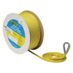 Seachoice 1/2" X 150' Gold/white Nylon Double Braid Anchor Line Thimble. Fixed Price $96.24.