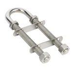 Amarine-made Stainless Steel Boat Stern Bow Eye Tie Down U Bolt 1/2-IN.... Fixed Price $25.53.
