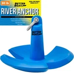 River Anchor 30 Lb 26 Ft Boats Vinyl Coated Cast Iron Mushroom Blue Better Bass. Fixed Price $179.99.