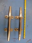 Buck Algonquin 316 Stainless Steel Open Base Cleats 12" 70COBS1200 (set Of 2). Fixed Price $300.00.
