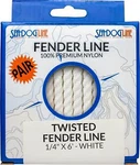 Sea-dog Fender Lines, Twisted Nylon, 1/4" X 6', (2 Per Pack), 301106006WH-1. Fixed Price $14.70.