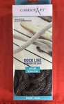 Dock Line 1/2" X 25' Black Premium Nylon Braided Cordcraft. Fixed Price $14.99.