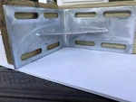 Dock Hardware - Hot Dipped Galvanized Inside Corner 1/4" 8" X 5". Fixed Price $37.50.