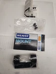 Weaver Mounts 49350 Side Base For 1" High Bracket & Rings Detachable Blk. Fixed Price $44.99.