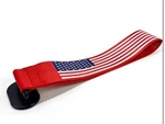 2 Pack Car Racing Tow Strap Belt Rope Rally Front Bumper Decal American Flag. Fixed Price $12.60.