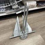 Galvanized Steel Fluke Anchor Size 11, For Small Boats. Fixed Price $32.00.