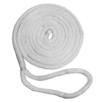 New England Ropes 3/8" Double Braid Dock Line White 25' C5050-12-0002.... Fixed Price $39.39.