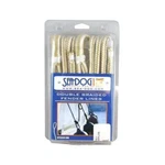 Sea-dog Fender Line Gold/white 3/8" X 6' Pair #302110006G/W-1. Fixed Price $13.93.